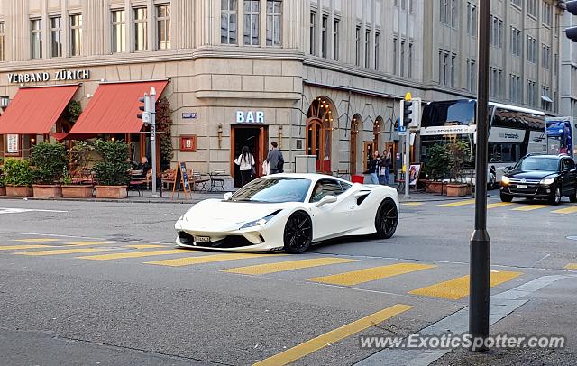 Ferrari 488 GTB spotted in Zürich, Switzerland