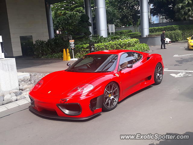 Ferrari 360 Modena spotted in Jakarta, Indonesia