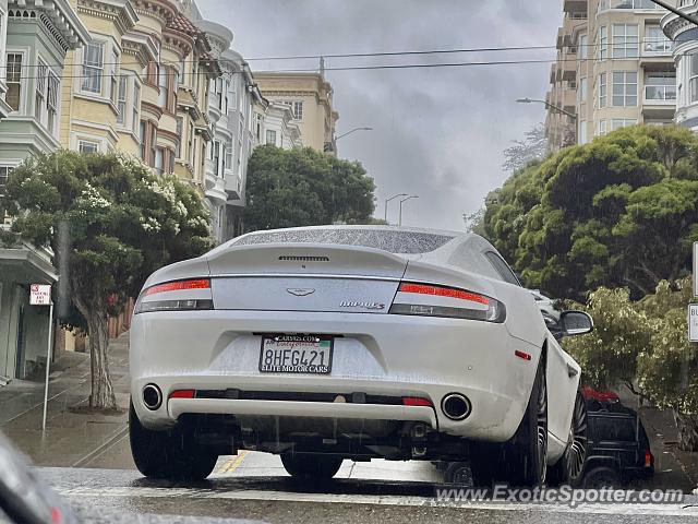 Aston Martin Rapide spotted in San Francisco, California
