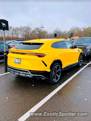 Lamborghini Urus spotted in Kalamazoo, Michigan