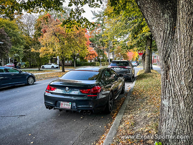 BMW M6 spotted in Franklin, Indiana