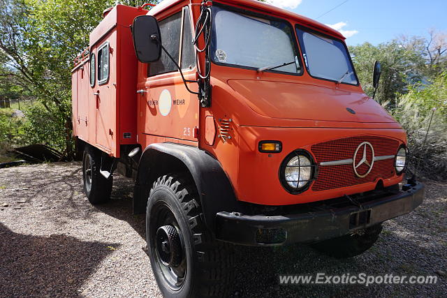 Mercedes 4x4 Squared spotted in Madrid, New Mexico