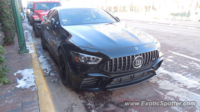 Mercedes AMG GT spotted in Santa Fe, New Mexico