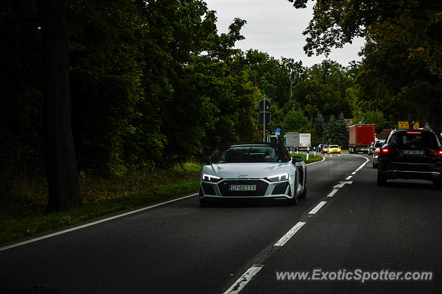 Audi R8 spotted in Dobern, Germany