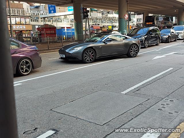 Aston Martin DB11 spotted in Hong kong, China