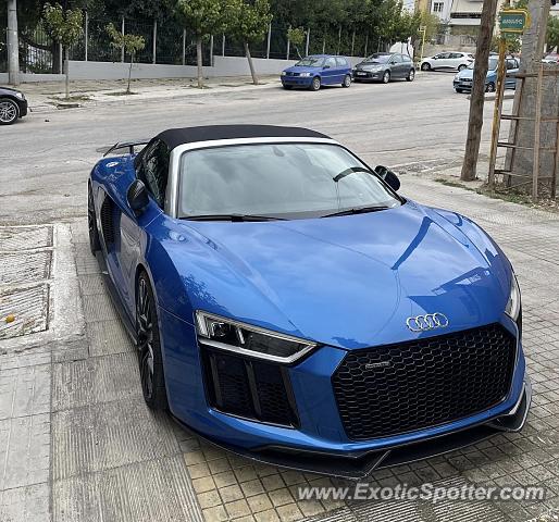 Audi R8 spotted in Athens, Greece