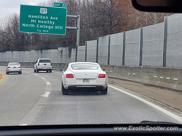 Bentley Continental spotted in Cincinnati, Ohio