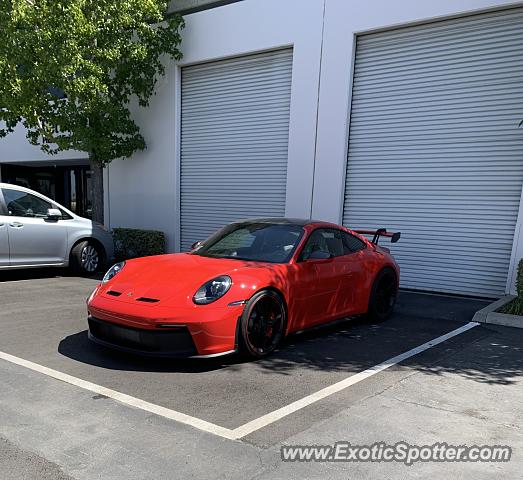 Porsche 911 GT3 spotted in Riverside, California