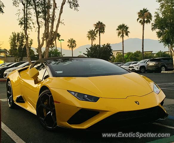 Lamborghini Huracan spotted in Chino Hills, California