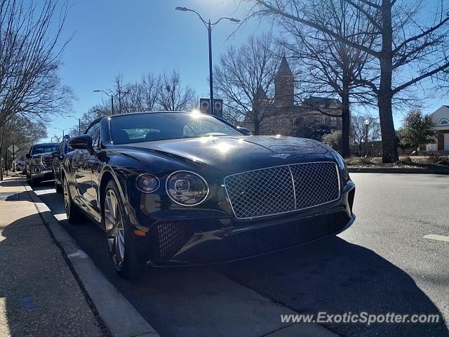 Bentley Continental spotted in Auburn, Alabama