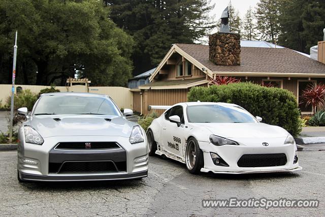 Nissan GT-R spotted in Woodside, California