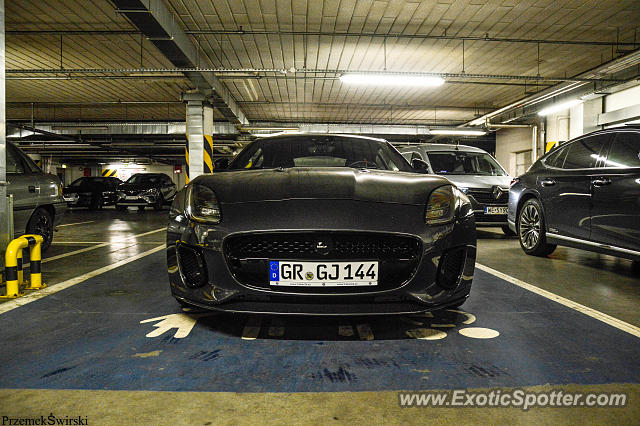 Jaguar F-Type spotted in Zgorzelec, Poland