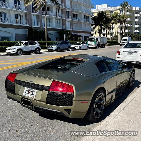 Lamborghini Murcielago spotted in Palm Beach, Florida