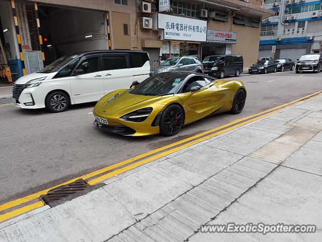 Mclaren 720S spotted in Hong kong, China