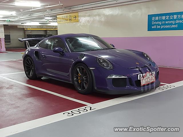 Porsche 911 GT3 spotted in Hong kong, China