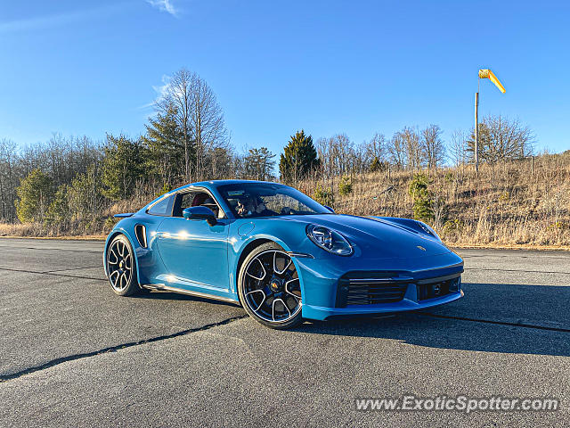 Porsche 911 Turbo spotted in Brevard, North Carolina
