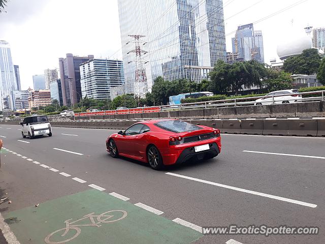 Ferrari F430 spotted in Jakarta, Indonesia