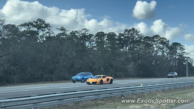 Mclaren MP4-12C spotted in Daytona Beach, Florida