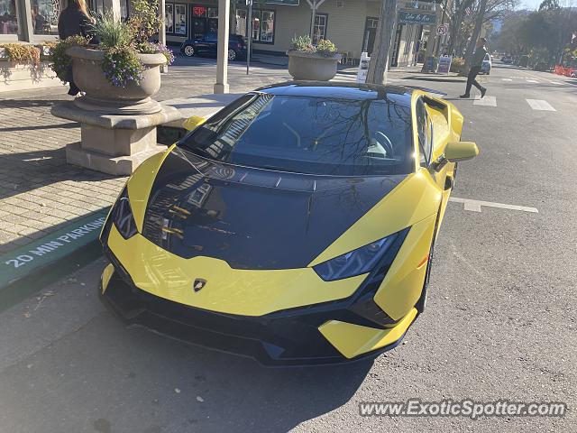 Lamborghini Huracan spotted in Pleasanton, California