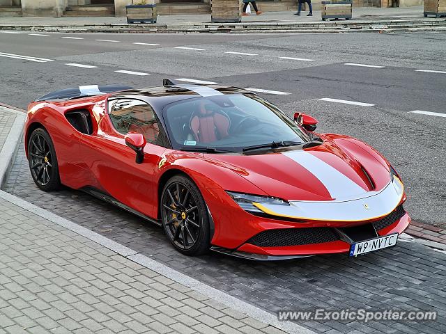 Ferrari SF90 Stradale spotted in Warsaw, Poland