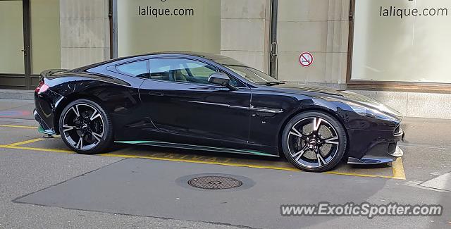 Aston Martin Vanquish spotted in Zurich, Switzerland