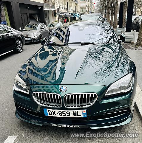 BMW Alpina B7 spotted in Paris, France