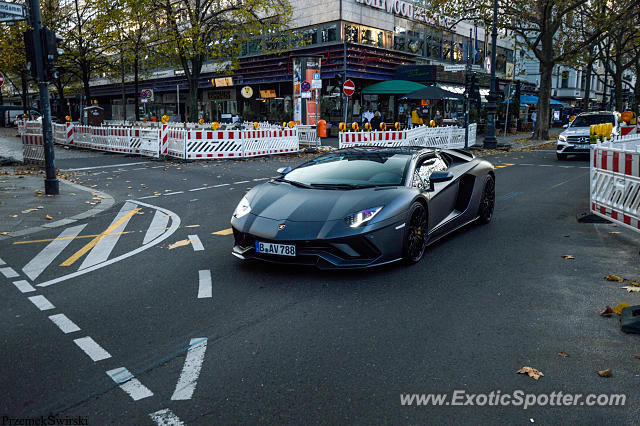Lamborghini Aventador spotted in Berlin, Germany