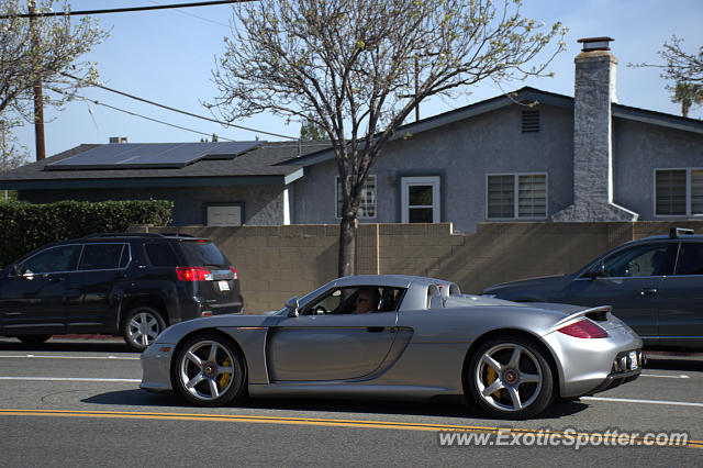 Porsche Carrera GT spotted in Orange County, California