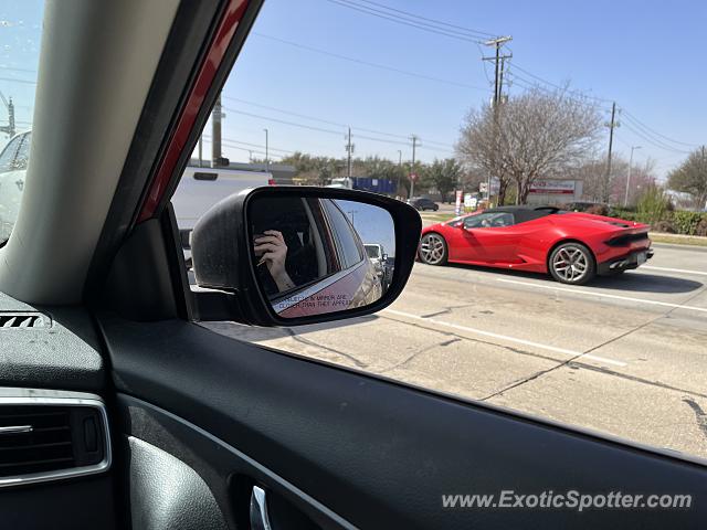 Lamborghini Huracan spotted in Dallas, Texas