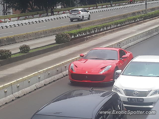 Ferrari 812 Superfast spotted in Jakarta, Indonesia