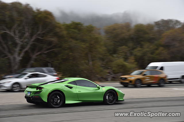 Ferrari F8 Tributo spotted in Carmel, California