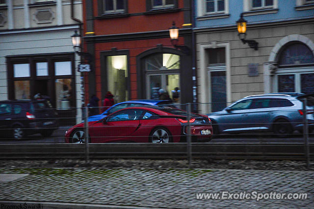 BMW I8 spotted in Wrocław, Poland