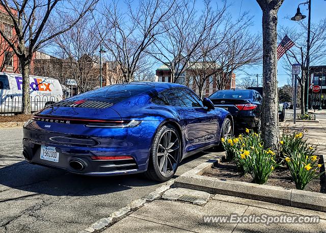 Porsche 911 spotted in Summit, New Jersey