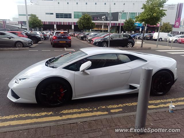 Lamborghini Huracan spotted in Glasgow, United Kingdom
