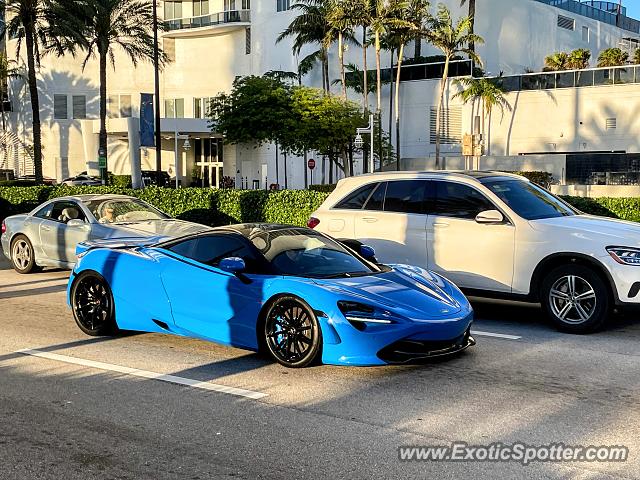 Mclaren 720S spotted in Sunny Isles, Florida