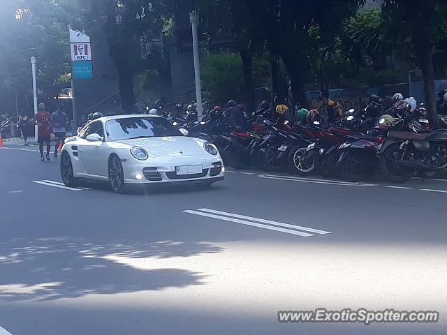 Porsche 911 Turbo spotted in Jakarta, Indonesia