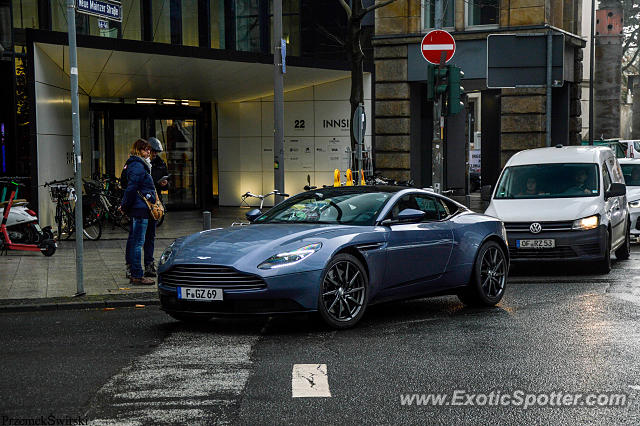 Aston Martin DB11 spotted in Frankfurt, Germany