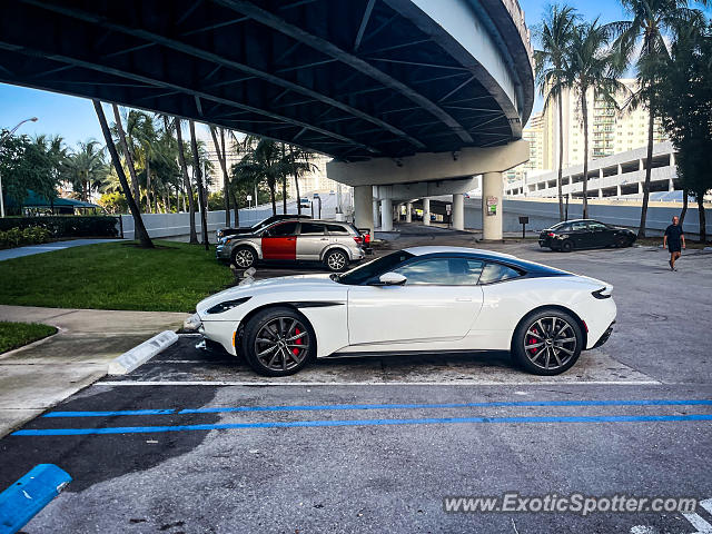 Aston Martin DB11 spotted in Sunny Isles, Florida