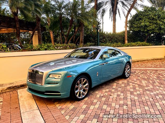 Rolls-Royce Wraith spotted in Sunny Isles, Florida