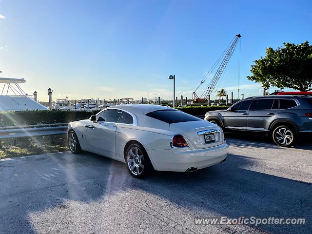 Rolls-Royce Wraith spotted in Bal Harbour, Florida
