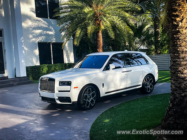 Rolls-Royce Cullinan spotted in Golden Beach, Florida