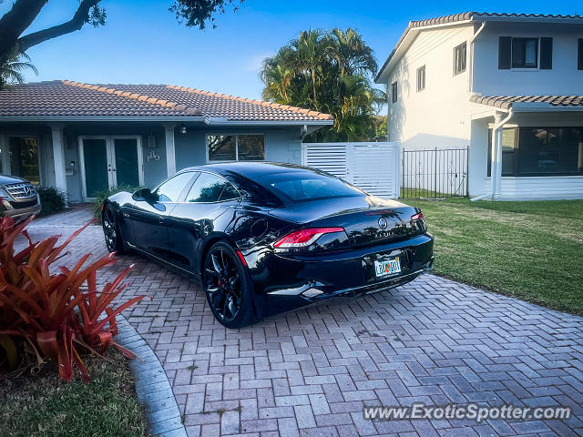 Fisker Karma spotted in Hollywood, Florida
