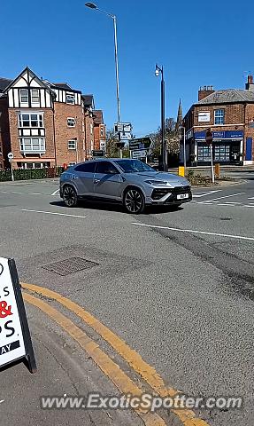 Lamborghini Urus spotted in Alderley Edge, United Kingdom