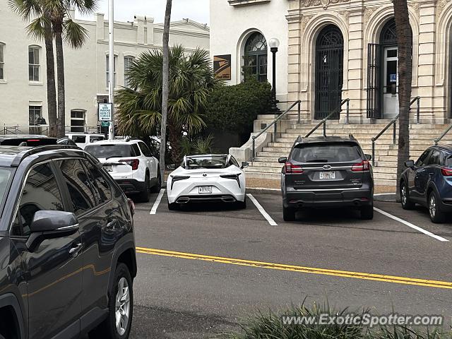 Lexus LC 500 spotted in Amelia Island, Florida