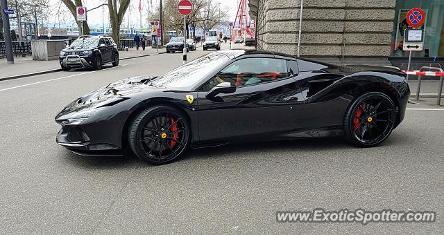 Ferrari F8 Tributo spotted in Zurich, Switzerland