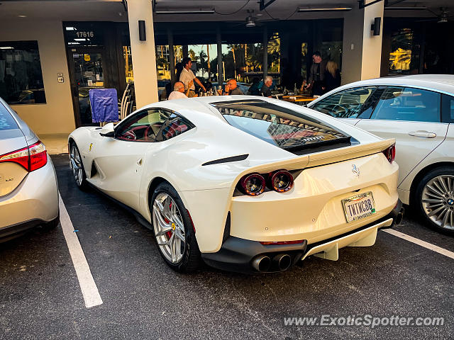 Ferrari 812 Superfast spotted in Sunny Isles, Florida