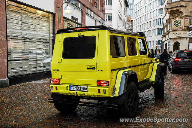 Mercedes 4x4 Squared spotted in Frankfurt, Germany