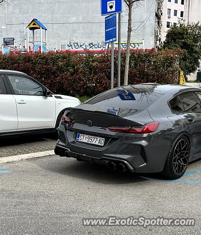 BMW M8 spotted in Split, Croatia