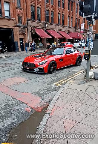 Mercedes AMG GT spotted in Manchester, United Kingdom