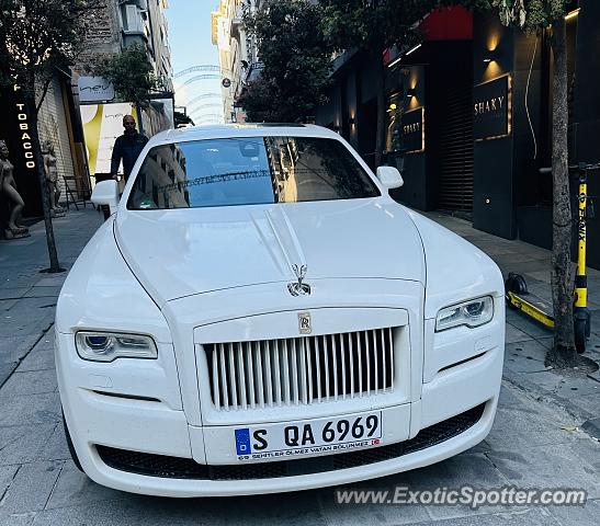 Rolls-Royce Ghost spotted in Istanbul, Turkey